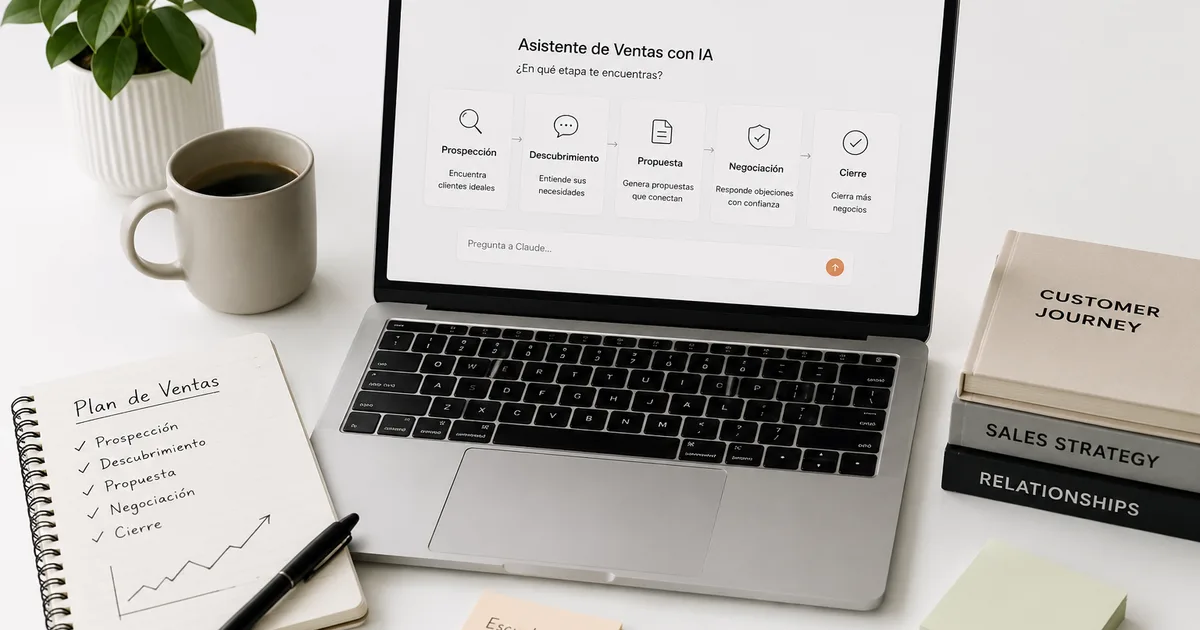 Claude para Ventas: Cierra Más con IA
