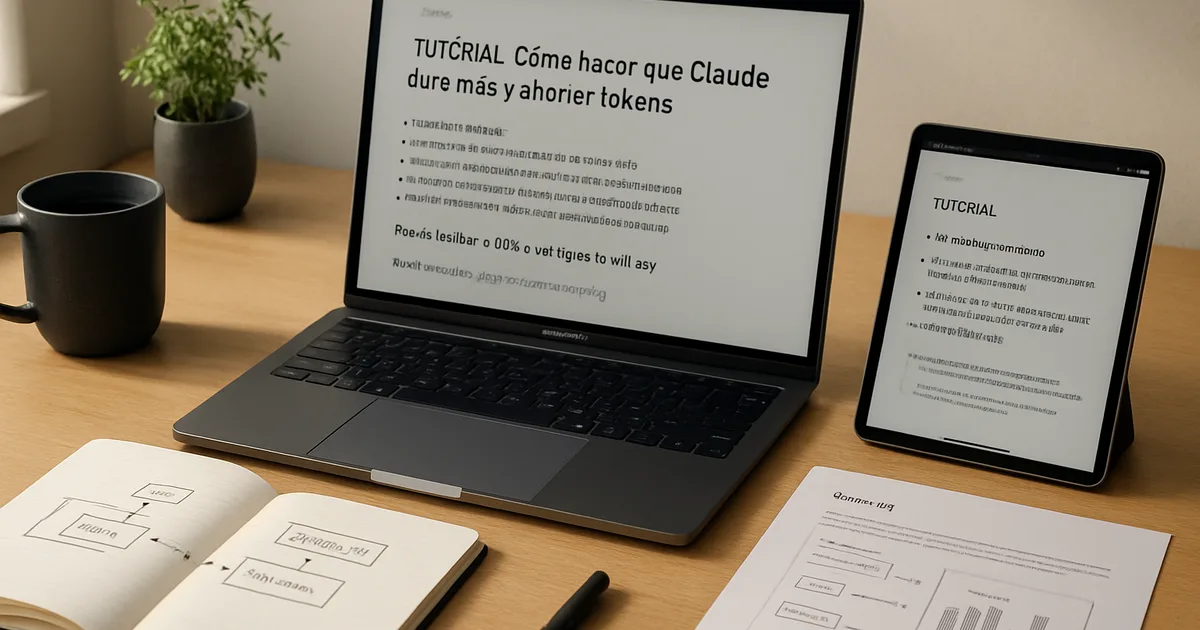 Cómo hacer que Claude dure más y ahorrar tokens