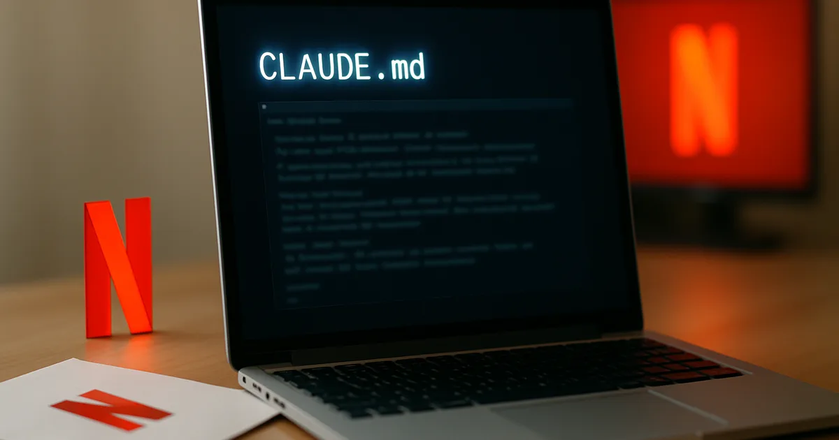 Netflix filtró un CLAUDE.md: la lección para builders